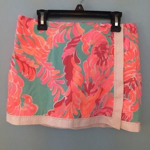 lily pulitzer colorful kids skirt